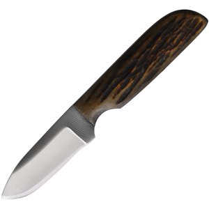 Fixed Blade Amber Bone