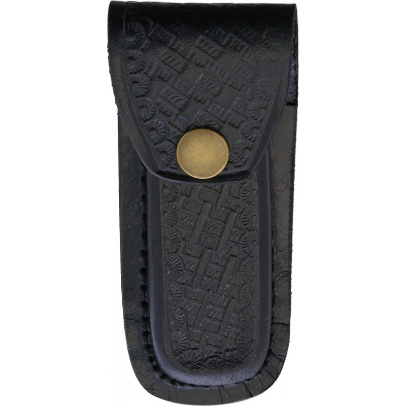 Black Leather Belt Sheath