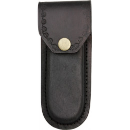 Black Leather Belt Sheath