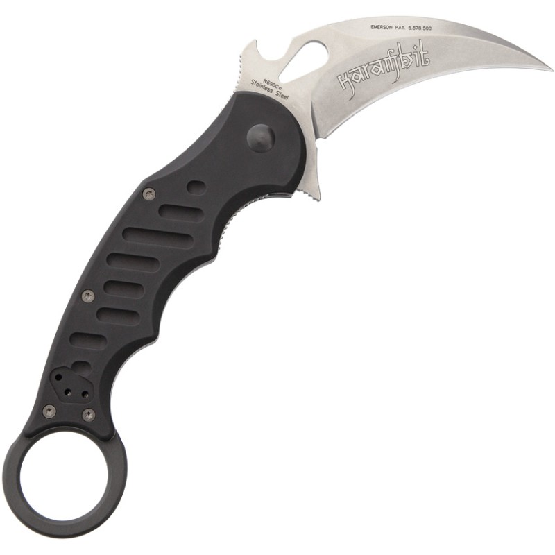 Karambit Black Stonewashed
