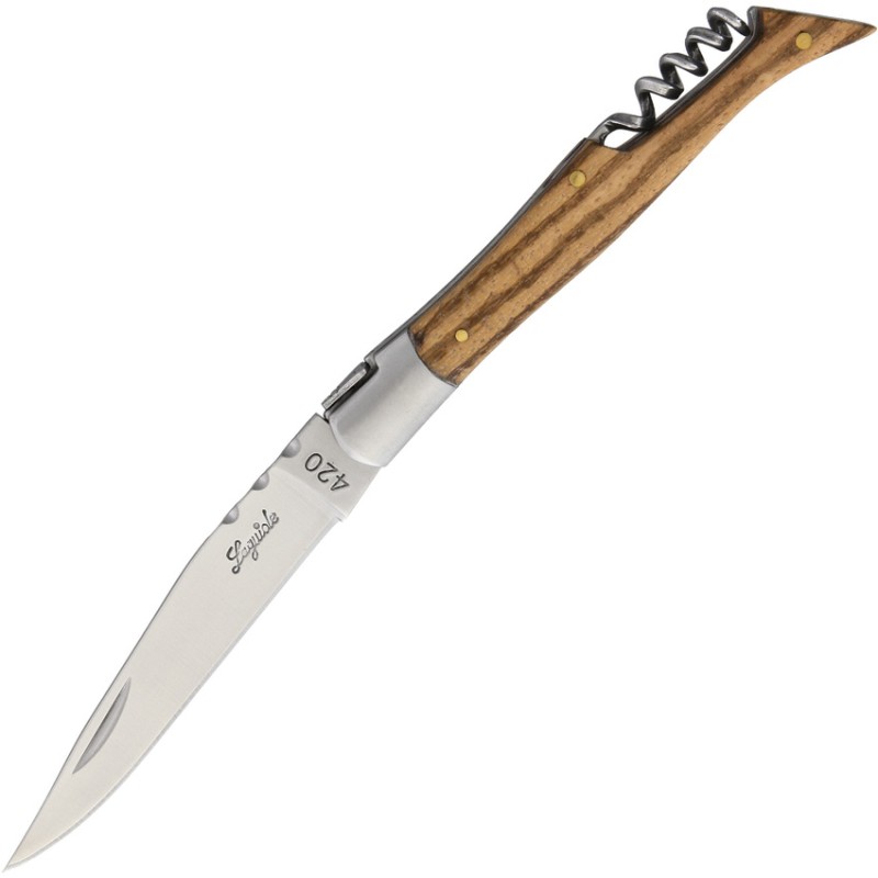 Laguiole Corkscrew Zebra Wood