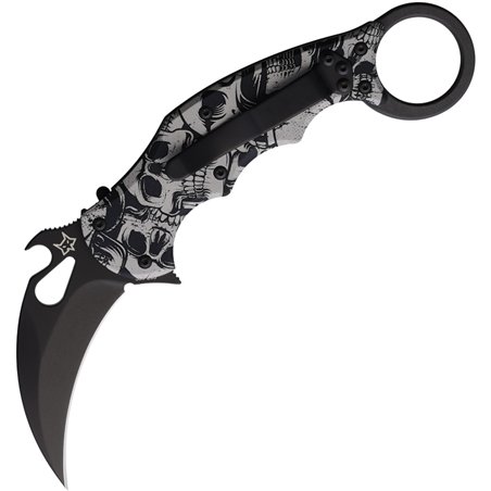 Karambit Linerlock Skull