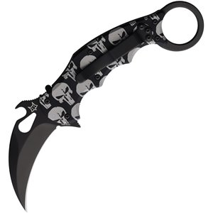 Karambit Linerlock Skull