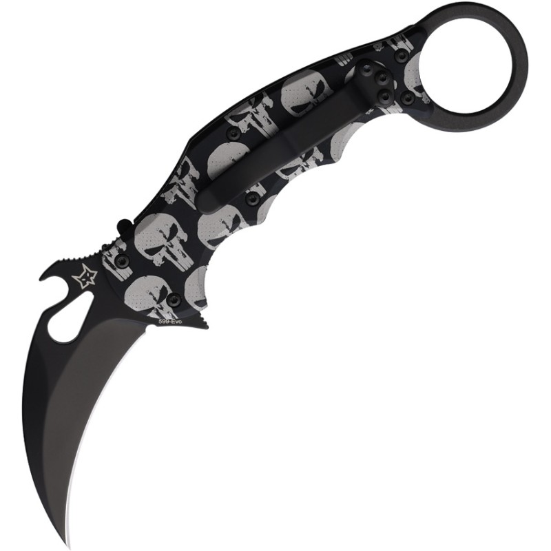 Karambit Linerlock Skull