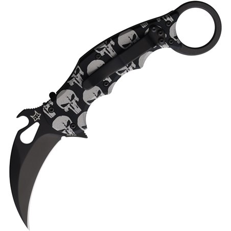 Karambit Linerlock Skull
