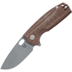 Core Linerlock Brown Micarta