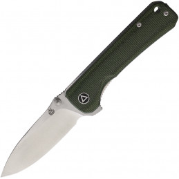 Hawk Linerlock Green Micarta