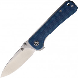 Hawk Linerlock Blue Micarta