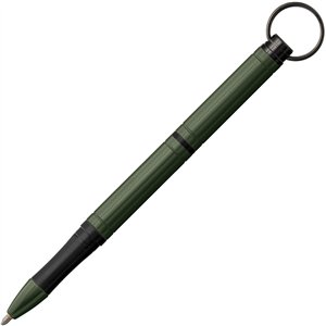 Green Backpacker Keyring Pen
