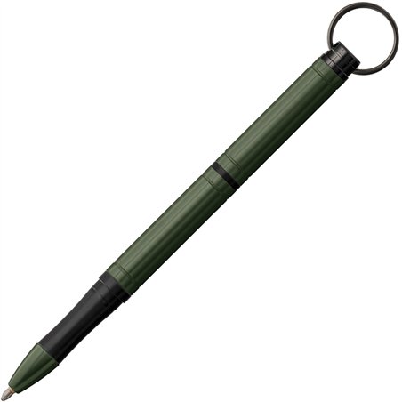 Green Backpacker Keyring Pen