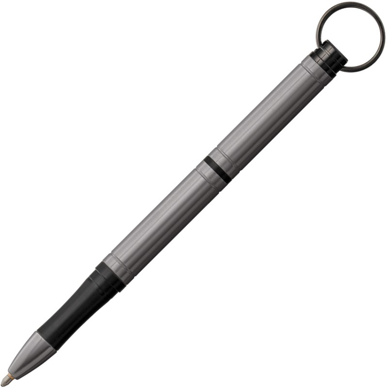 Gray Backpacker Keyring Pen