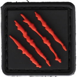 Scratches Patch Red