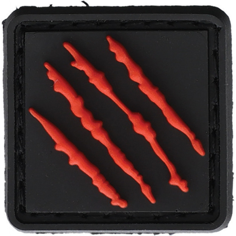 Scratches Patch Red