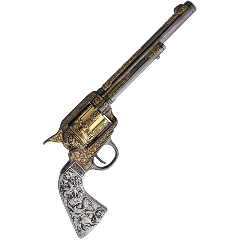 Engraved Cavalry Revolver