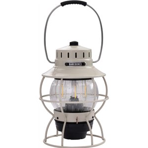 Railroad Lantern Vintage White