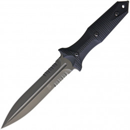 Grozo Fixed Blade Serrated