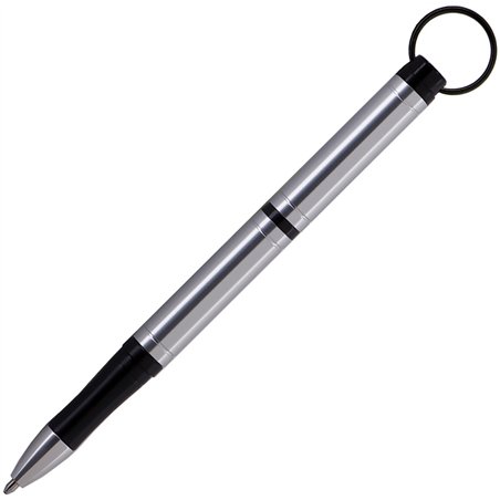 Backpacker Keyring Pen Silver