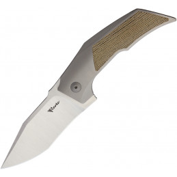 T3000 Framelock Micarta Gray