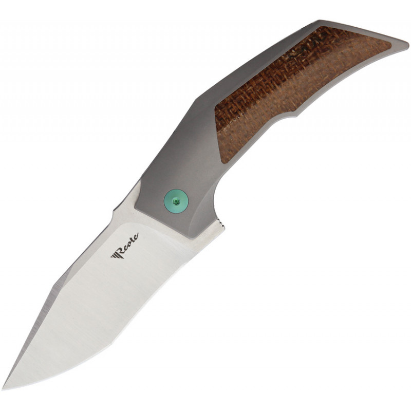 T3000 Framelock Micarta Green