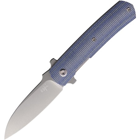 Ulys Linerlock Blue Micarta