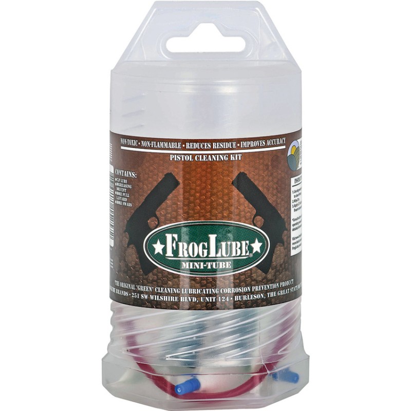 Mini-Tube Pistol Cleaning Kit