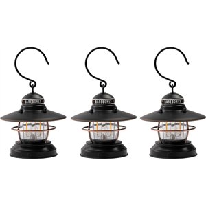 Edison Mini Lantern Bronze 3pk