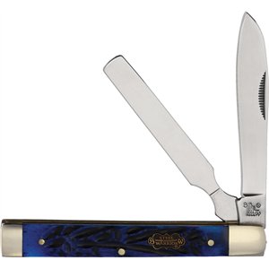 Doctors Knife Blue Jig Bone