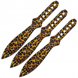 Throwing Knife Set Cheetah