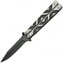 Linerlock A/O Black Silver