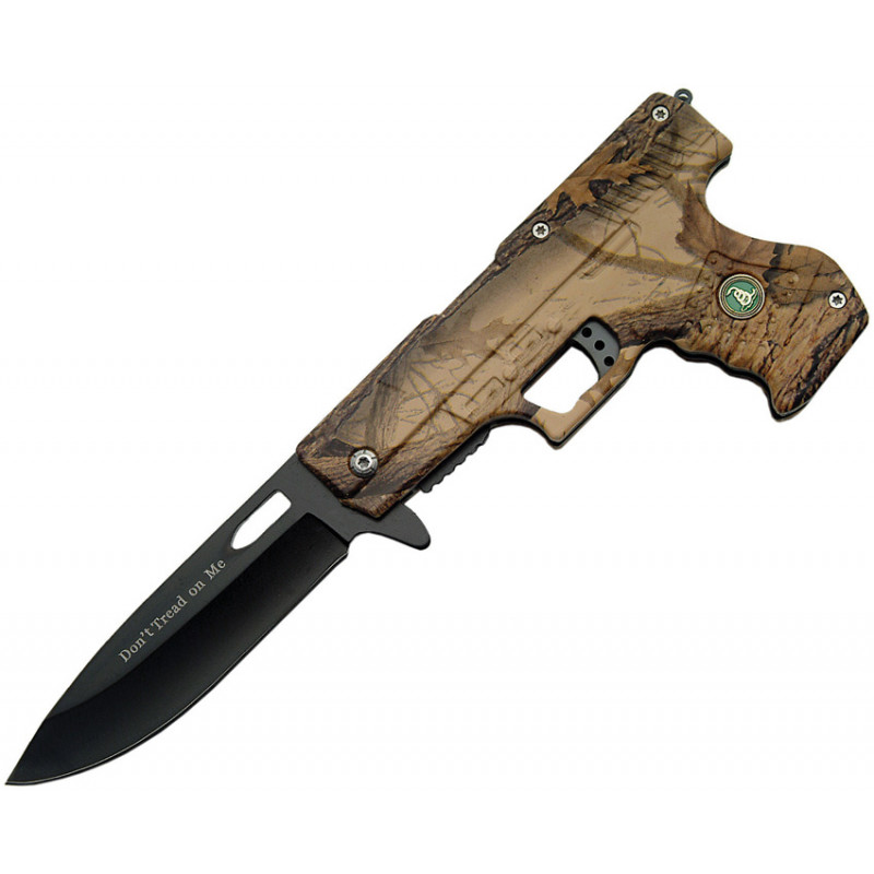 Gun Linerlock Camo Dont Tread