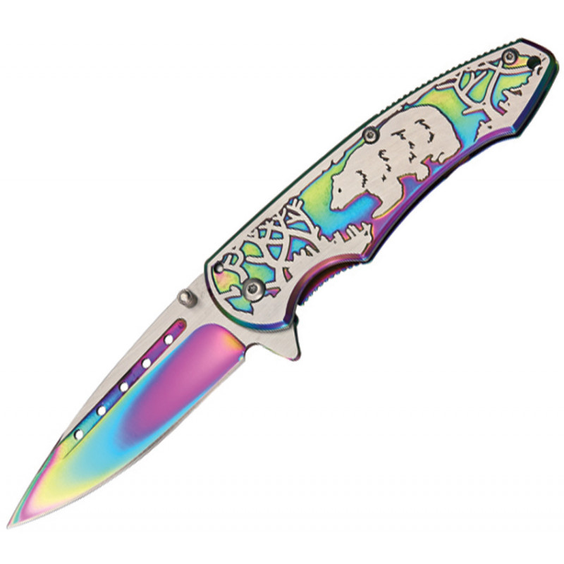 Bear Linerlock Rainbow