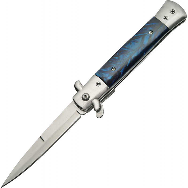 Stiletto Linerlock Blue A/O