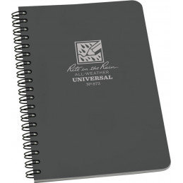 Side Spiral Notebook Gray