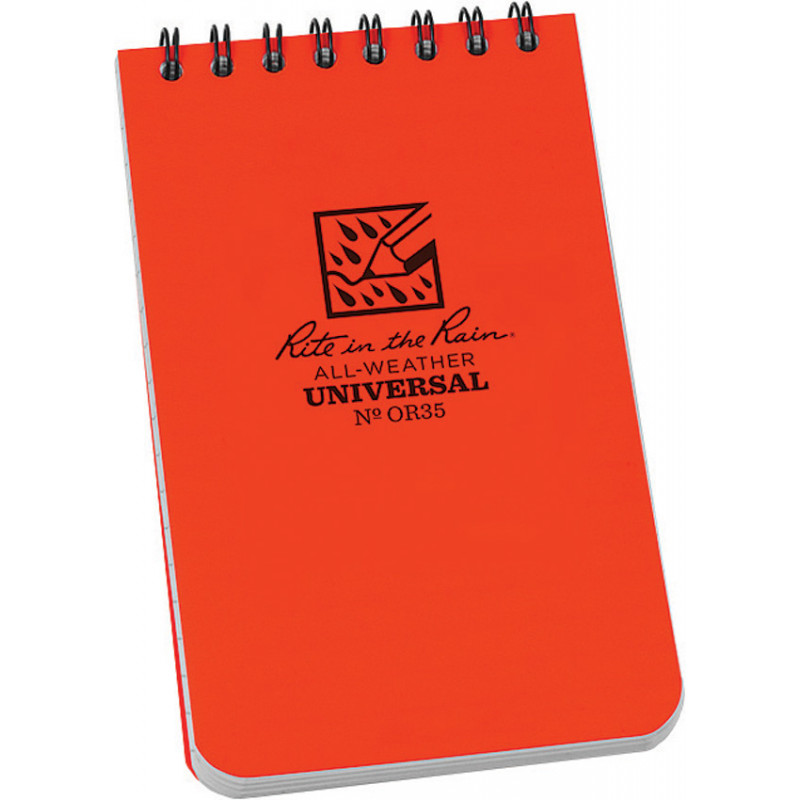 Top Spiral Notebook Orange