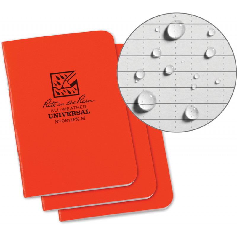 Stapled Mini Notebook 3 Pack