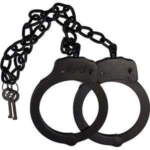 Leg Irons Handcuffs Black