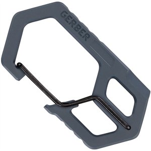 Carabiner Keychain Tool Blue