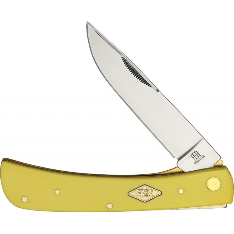 Work Knife Yellow Carbon