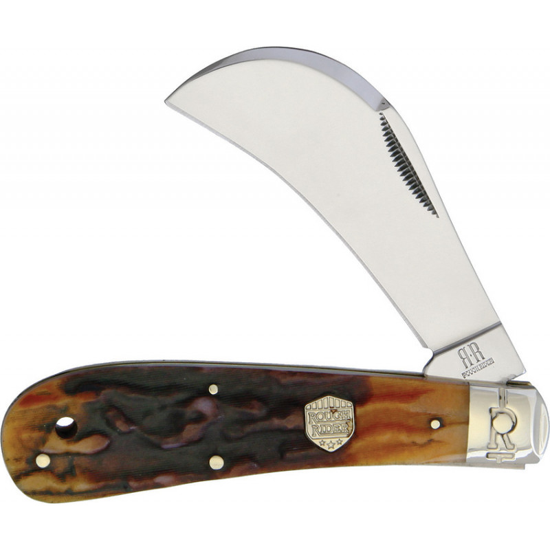 Hawkbill Brown Stag Bone