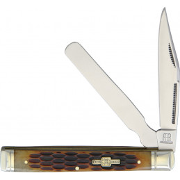 Doctors Knife Brown Jigged