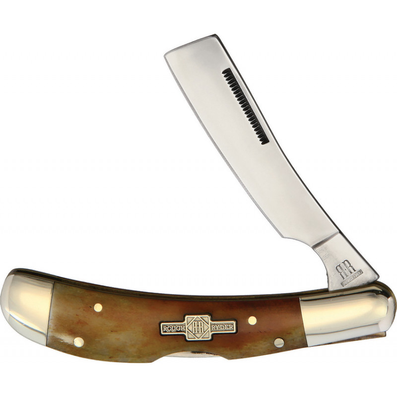 Lockback Razor Smooth Amber