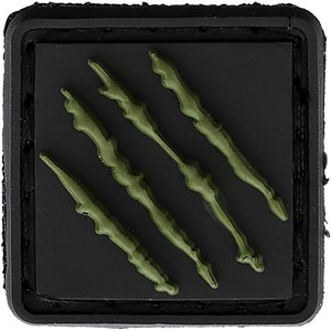 Scratches Patch Green