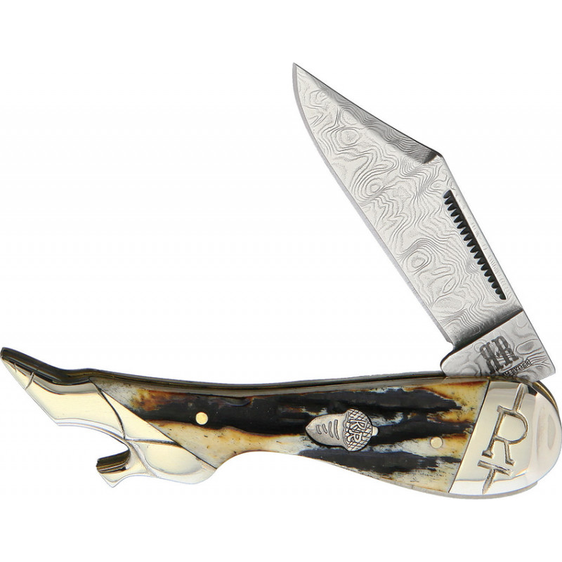 Leg Knife Cinnamon Stag