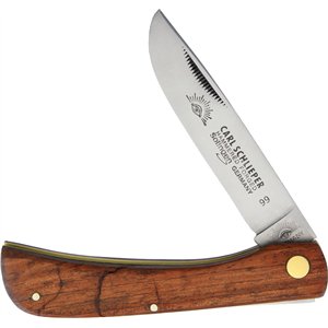 Work Knife Brown Wood
