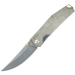 ACE Clyde Linerlock Green Mic