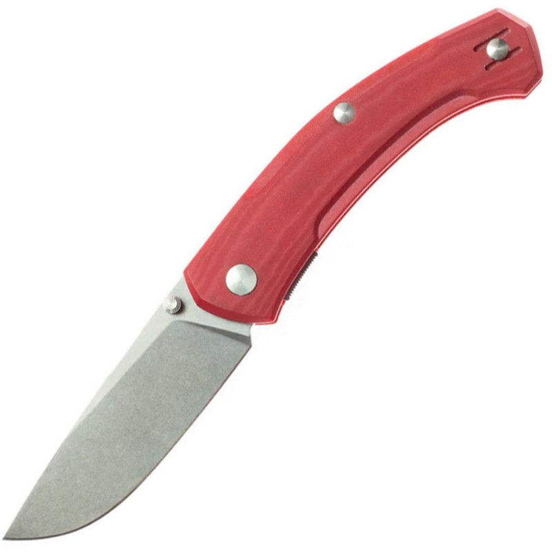 ACE Iona V2 Linerlock Red Mic