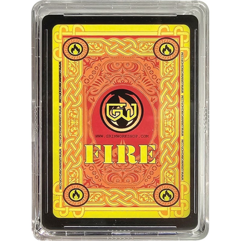 Playing Cards Fire Starting