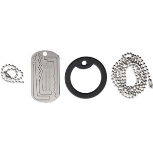 Lock Pick Dog Tag Necklace