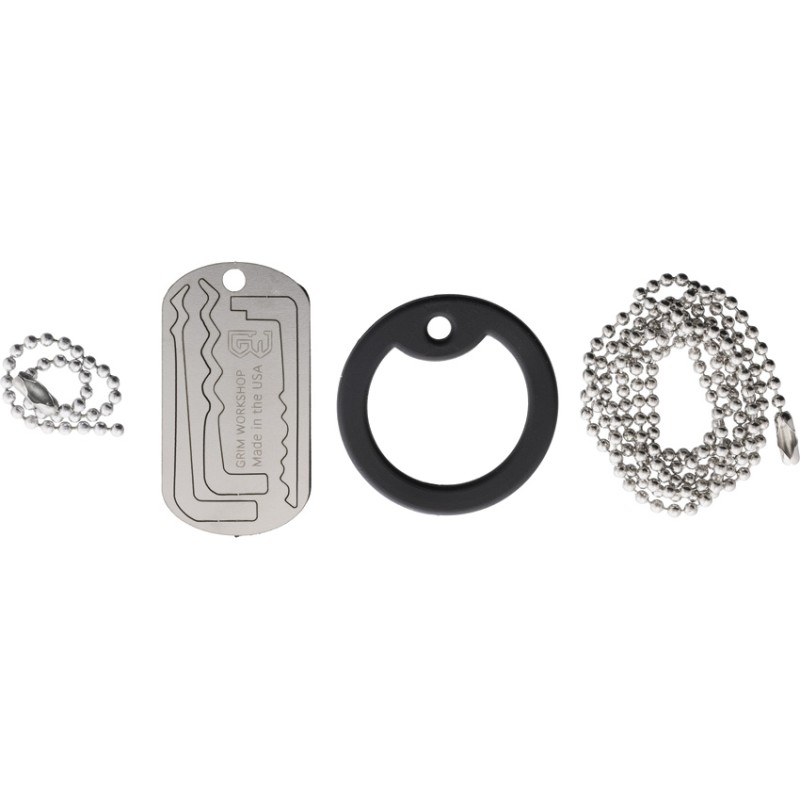 Lock Pick Dog Tag Necklace