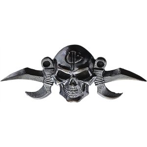 Small Reaper Menuki Drk Bronze